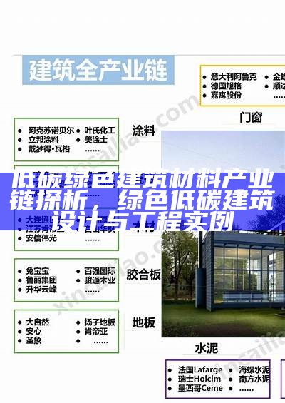 低碳绿色建筑材料产业链探析，绿色低碳建筑设计与工程实例