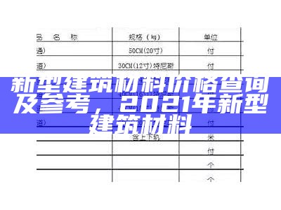 江北区建筑材料销售价格查询及对比，江北区建材市场在哪里